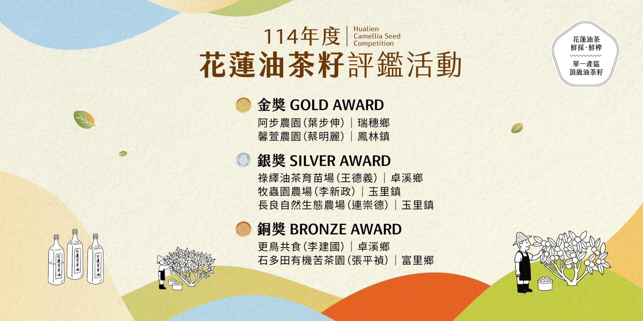 114年度-花蓮油茶籽評鑑
